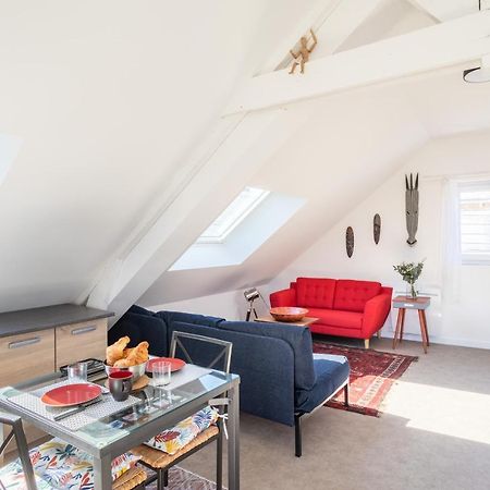 Teranga - Studio Avec Grande Terrasse Dans Rennes Ngoại thất bức ảnh