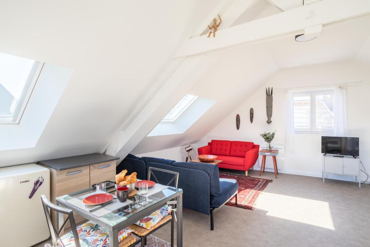 Teranga - Studio Avec Grande Terrasse Dans Rennes Ngoại thất bức ảnh