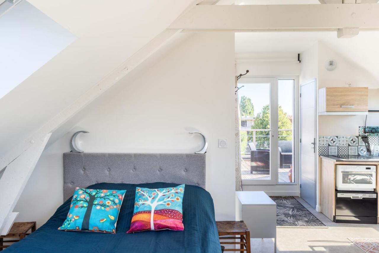 Teranga - Studio Avec Grande Terrasse Dans Rennes Ngoại thất bức ảnh